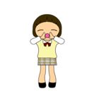 日本の女子高校生達（個別スタンプ：7）