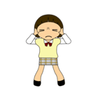 日本の女子高校生達（個別スタンプ：9）
