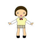 日本の女子高校生達（個別スタンプ：11）