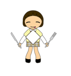 日本の女子高校生達（個別スタンプ：13）