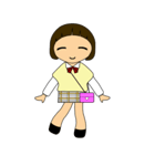 日本の女子高校生達（個別スタンプ：14）
