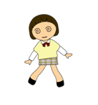 日本の女子高校生達（個別スタンプ：21）