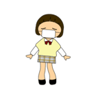 日本の女子高校生達（個別スタンプ：23）