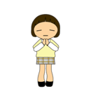 日本の女子高校生達（個別スタンプ：25）