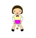 日本の女子高校生達（個別スタンプ：30）