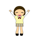 日本の女子高校生達（個別スタンプ：33）