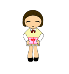 日本の女子高校生達（個別スタンプ：34）
