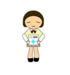日本の女子高校生達（個別スタンプ：36）