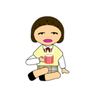 日本の女子高校生達（個別スタンプ：40）
