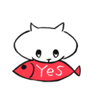 舌でてますよ…（個別スタンプ：1）