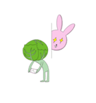 ウサギキャベツ（個別スタンプ：24）