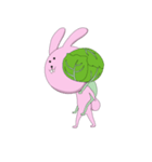 ウサギキャベツ（個別スタンプ：31）