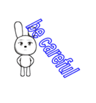 11th edition white rabbit expressive（個別スタンプ：24）