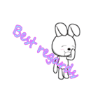 11th edition white rabbit expressive（個別スタンプ：25）