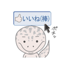 ✦レオパのごましおくん✦（個別スタンプ：7）