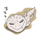 ✦レオパのごましおくん✦（個別スタンプ：36）