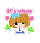 Friend Stickers -English-（個別スタンプ：9）