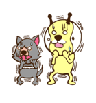 宇宙人イモゾン＆タスマニアデビル（個別スタンプ：30）