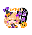 ハロウィンガール Petite Ellie⑨（個別スタンプ：1）