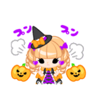 ハロウィンガール Petite Ellie⑨（個別スタンプ：14）