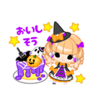 ハロウィンガール Petite Ellie⑨（個別スタンプ：34）