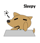 The salaried dog English version（個別スタンプ：14）