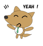 The salaried dog English version（個別スタンプ：16）