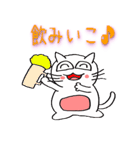 100％ねこ（個別スタンプ：5）