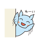 はにかみクリオネ（個別スタンプ：10）