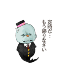 全力！あざらし部長（個別スタンプ：3）
