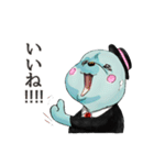 全力！あざらし部長（個別スタンプ：20）