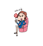 独身OLあみこ（個別スタンプ：1）