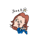 独身OLあみこ（個別スタンプ：3）