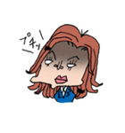 独身OLあみこ（個別スタンプ：17）