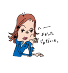 独身OLあみこ（個別スタンプ：18）