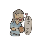 ハゲと女たち（個別スタンプ：4）