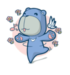 Blue Bear（個別スタンプ：1）
