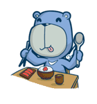 Blue Bear（個別スタンプ：6）