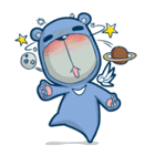 Blue Bear（個別スタンプ：28）