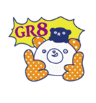 GR8 チャット英語（個別スタンプ：4）