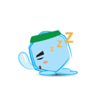 Blue life man（個別スタンプ：14）