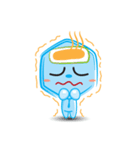 Blue life man（個別スタンプ：19）