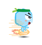 Blue life man（個別スタンプ：22）