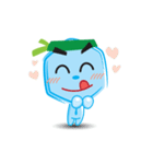 Blue life man（個別スタンプ：32）