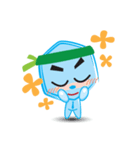 Blue life man（個別スタンプ：34）