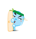 Blue life man（個別スタンプ：35）