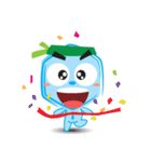 Blue life man（個別スタンプ：40）