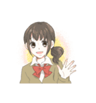 ゆるふわ JK コハルちゃん（個別スタンプ：1）