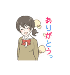 ゆるふわ JK コハルちゃん（個別スタンプ：5）