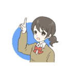 ゆるふわ JK コハルちゃん（個別スタンプ：35）